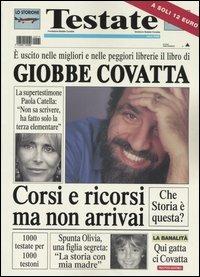 Corsi e ricorsi ma non arrivai. Che Storia è questa? - Giobbe Covatta - Libro Mondadori 2005, Biblioteca umoristica Mondadori | Libraccio.it