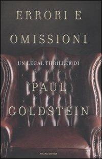 Errori e omissioni - Paul Goldstein - Libro Mondadori 2006, Omnibus | Libraccio.it