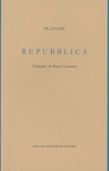 La repubblica - Platone - Libro Mondadori 2012, Biblioteca dell'utopia | Libraccio.it