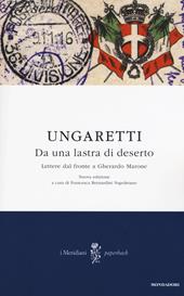 Da una lastra di deserto. Lettere dal fronte a Gherardo Marone