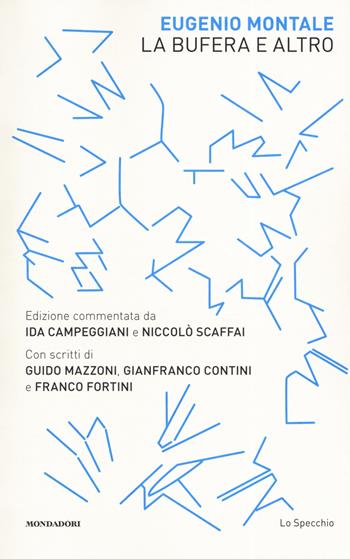 La bufera e altro. Ediz. commentata - Eugenio Montale - Libro Mondadori 2019, Lo specchio | Libraccio.it