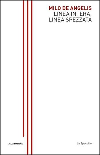 Linea intera, linea spezzata - Milo De Angelis - Libro Mondadori 2021, Lo specchio | Libraccio.it
