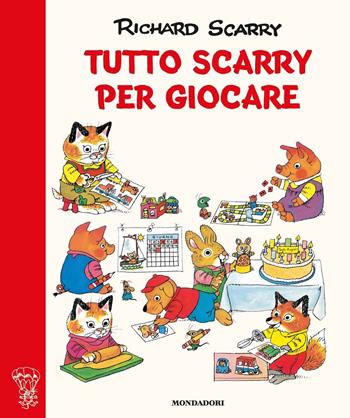 Tutto Scarry per giocare. Giochiamo con Richard Scarry. Ediz. a colori - Richard Scarry - Libro Mondadori 2020, I libri di Richard Scarry | Libraccio.it