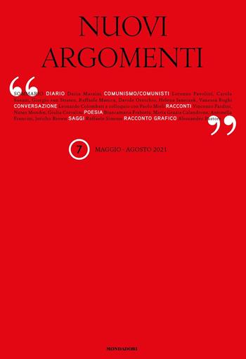 Nuovi argomenti (2021). Vol. 2: Maggio-Agosto.  - Libro Mondadori 2021 | Libraccio.it
