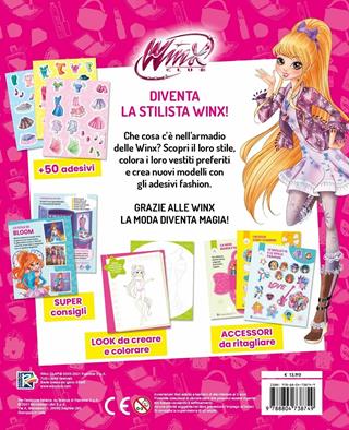 Fashion book. Winx Club. Con adesivi. Ediz. a colori  - Libro Mondadori 2021, Licenze | Libraccio.it