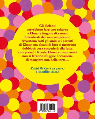 Buon compleanno, Elmer! Ediz. a colori - David McKee - Libro Mondadori 2021, Oscar mini | Libraccio.it