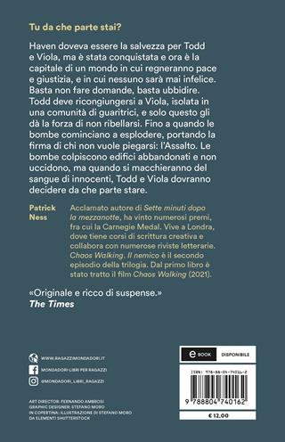 Il nemico. Chaos Walking - Patrick Ness - Libro Mondadori 2021, Oscar bestsellers | Libraccio.it