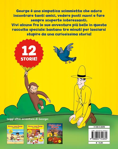 Storie in 3 minuti. Curioso come George. Ediz. a colori - Libro Mondadori  2021, Prime letture