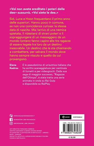Lacrime di cristallo. Ragazze dell'Olimpo. Vol. 1 - Elena Kedros - Libro Mondadori 2022, Oscar bestsellers | Libraccio.it
