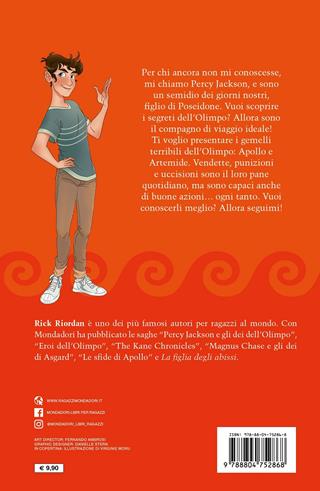 Apollo e Artemide. Percy Jackson racconta i miti greci - Rick Riordan - Libro Mondadori 2022 | Libraccio.it