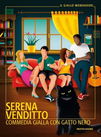 Commedia gialla con gatto nero - Serena Venditto - Libro Mondadori 2023, Il giallo Mondadori | Libraccio.it