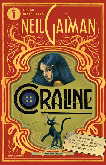 Coraline - Neil Gaiman - Libro Mondadori 2022, Oscar bestsellers | Libraccio.it