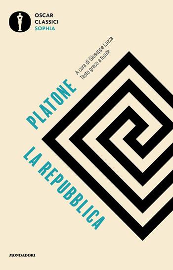 La Repubblica. Testo greco a fronte - Platone - Libro Mondadori 2025, Oscar classici. Sophia | Libraccio.it