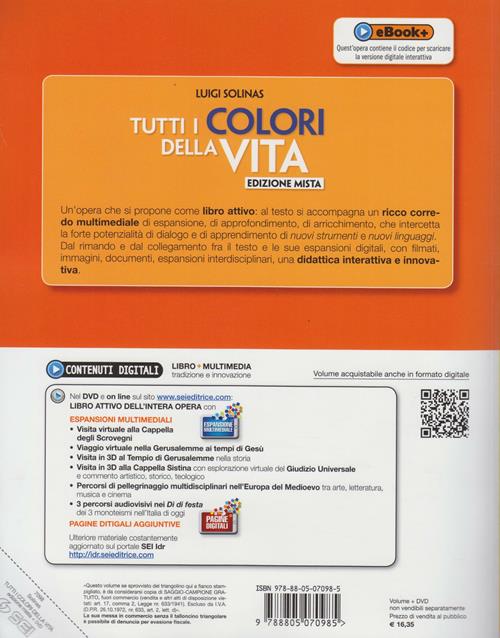 Tutti i colori della vita. Con Giorda, diritti di carta. Con DVD-ROM. Con  espansione online 