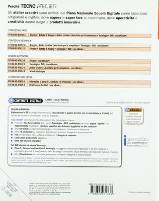 Tecno atelier. Creatività e tecnologia. Atelier creativo-Laboratorio per le vompetenze. Con e-book. Con espansione online - Gino Cappè, Claudia Ferrari - Libro SEI 2017 | Libraccio.it