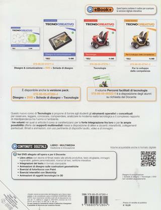 Tecnocreativo. Disegno & completo. Con schede disegno-Tecnologia. Con DVD-ROM. Con espansione online - Gino Cappè, Claudia Ferrari - Libro SEI 2012 | Libraccio.it
