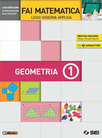 Fai matematica. Leggi osserva applica. Geometria 1. - Luisa Briscione, Antonio Briscione, Paolo Ardolino - Libro SEI 2015 | Libraccio.it