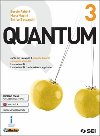 Quantum. Per i Licei scientifici. Con e-book. Con espansione online. Vol. 3 - Sergio Fabbri, Mara Masini, Enrico Baccaglini - Libro SEI 2016 | Libraccio.it