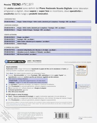 Tecno atelier. Creatività e tecnologia. Laboratorio coding robotica. Con ebook. Con espansione online - Giovanni Marcianò, Gianfranco De Giglio - Libro SEI 2018 | Libraccio.it