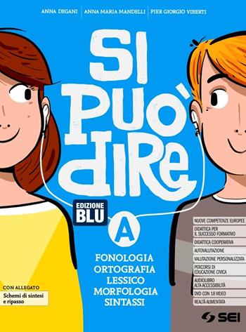 Si può dire. Schemi di sintesi e ripasso, Schede di Lessico e Laboratorio. Con e-book. Con espansione online. Con DVD-ROM. Vol. A1-A2 - Anna Degani, Anna Maria Mandelli, Pier Giorgio Viberti - Libro SEI 2020 | Libraccio.it