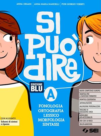 Si può dire. Insiemefacile DSA. Per alunni con DSA. Con e-book. Con espansione online - Anna Degani, Anna Maria Mandelli, Pier Giorgio Viberti - Libro SEI 2020 | Libraccio.it