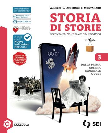 Esame di Stato. Con La bicicletta di Iole. Vol. 3 - Alessandra Necci, Ulisse Jacomuzzi, Giorgio Montanaro - Libro SEI 2026 | Libraccio.it