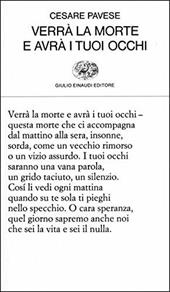 Verrà la morte e avrà i tuoi occhi - Cesare Pavese - Libro Einaudi 1997,  Collezione di poesia