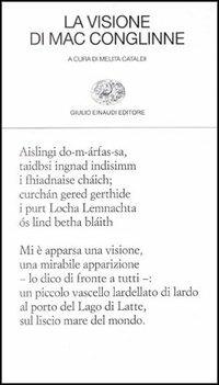 La visione di Mac Conglinne  - Libro Einaudi 1997, Collezione di poesia | Libraccio.it