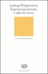 Esperienza privata e dati di senso