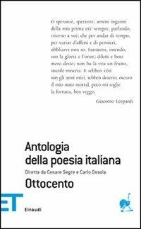 Antologia della poesia italiana. Vol. 7: Ottocento  - Libro Einaudi 2007, Einaudi tascabili. Poesia | Libraccio.it