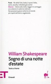 Sogno di una notte d'estate - William Shakespeare - Libro Einaudi 2008, Einaudi tascabili. Classici | Libraccio.it