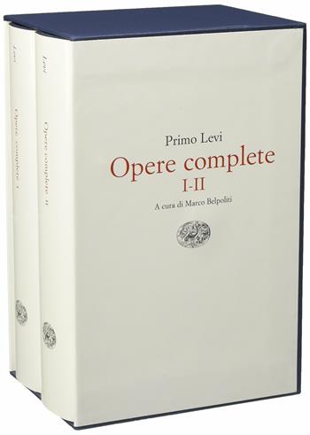 Opere complete - Primo Levi - Libro Einaudi 2017 | Libraccio.it