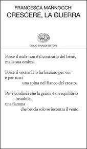 Crescere, la guerra