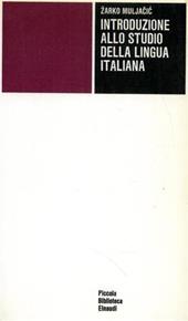 Introduzione allo studio della lingua italiana