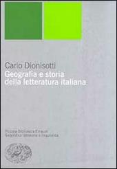 Geografia e storia della letteratura italiana