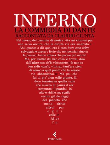 Inferno. La Commedia di Dante raccontata da Claudio Giunta - Claudio Giunta - Libro Feltrinelli 2023, Varia | Libraccio.it