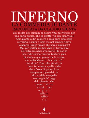 Inferno. La Commedia di Dante raccontata da Claudio Giunta - Claudio Giunta - Libro Feltrinelli 2023, Varia | Libraccio.it