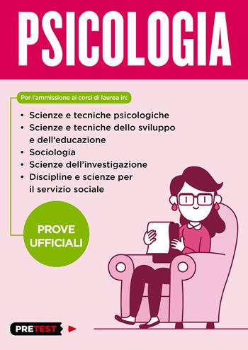 Psicologia. Prove ufficiali  - Libro Feltrinelli 2018, Pretest | Libraccio.it