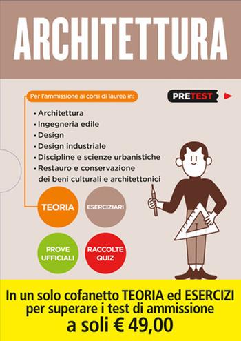 Architettura. Teoria-Eserciziari-Prove ufficiali-Raccolte quiz  - Libro Feltrinelli 2020, Pretest | Libraccio.it