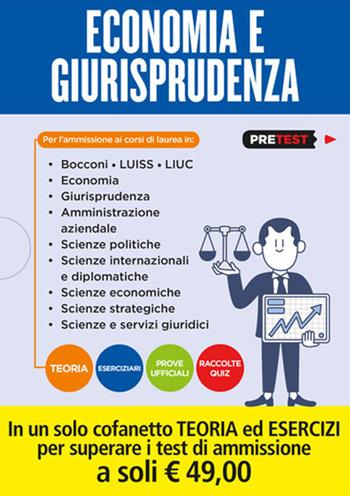 Economia e giurisprudenza. Teoria-Eserciziari-Prove ufficiali-Raccolte quiz  - Libro Feltrinelli 2020, Pretest | Libraccio.it