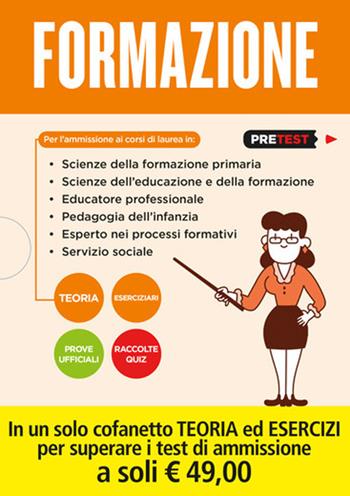 Formazione. Teoria-Eserciziari-Prove ufficiali-Raccolte quiz  - Libro Feltrinelli 2020, Pretest | Libraccio.it