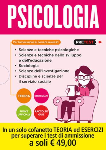 Psicologia. Teoria-Eserciziari-Prove ufficiali-Raccolte quiz  - Libro Feltrinelli 2020, Pretest | Libraccio.it