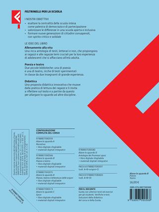 Alzare lo sguardo. Con Temi cittadinanza. Vol. B: Poesia, teatro - Alberto Pellai, Luciana Virno, Federico Cozzi - Libro Feltrinelli 2022, Feltrinelli Scuola | Libraccio.it