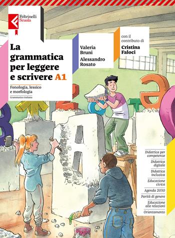 La grammatica per leggere e scrivere. Con quaderno operativo, Verso la prova Invalsi. Con e-book. Con espansione online. Vol. A1-A2: Fonologia, lessico, morfologia-Sintassi - Valeria Bruni, Alessandro Rosato, Cristina Faloci - Libro Feltrinelli 2024 | Libraccio.it