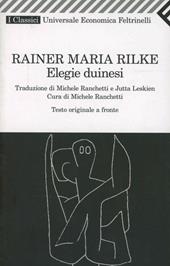 Elegie duinesi. Testo tedesco a fronte