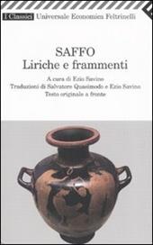 Liriche e frammenti. Testo greco a fronte