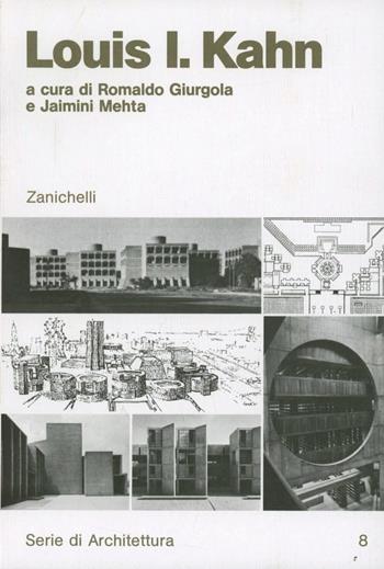Louis I. Kahn  - Libro Zanichelli 1981, Serie di architettura | Libraccio.it