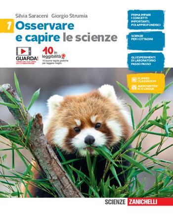 Osservare e capire. Le scienze. Con e-book. Vol. 1 - Silvia Saraceni, Giorgio Strumia - Libro Zanichelli 2019 | Libraccio.it