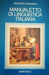 Manualetto di linguistica italiana