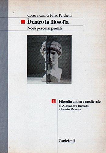 Dentro la filosofia. Nodi, percorsi, profili. Per le Scuole superiori. Vol. 1: Filosofia antica e medievale. - Alessandro Bussotti, Fausto Moriani - Libro Zanichelli 1997, Antrop. Filos. Sociol. Sc. pol. Testi man | Libraccio.it